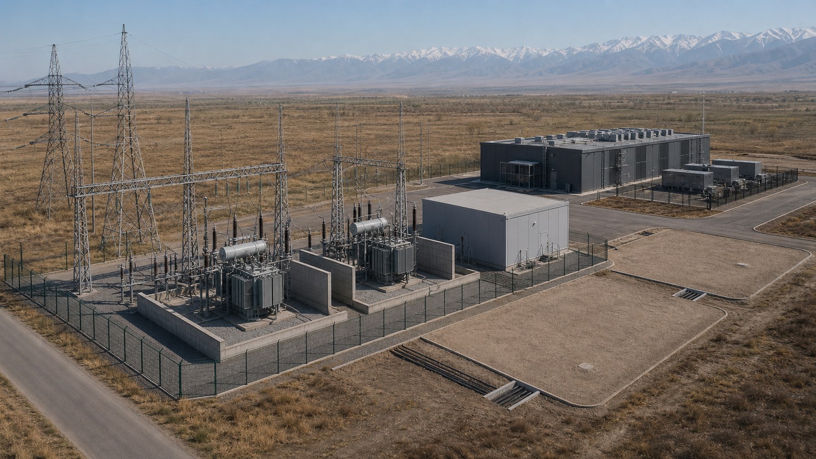 Alatau’da uç veri merkezleri için enerji altyapısı hazır saha