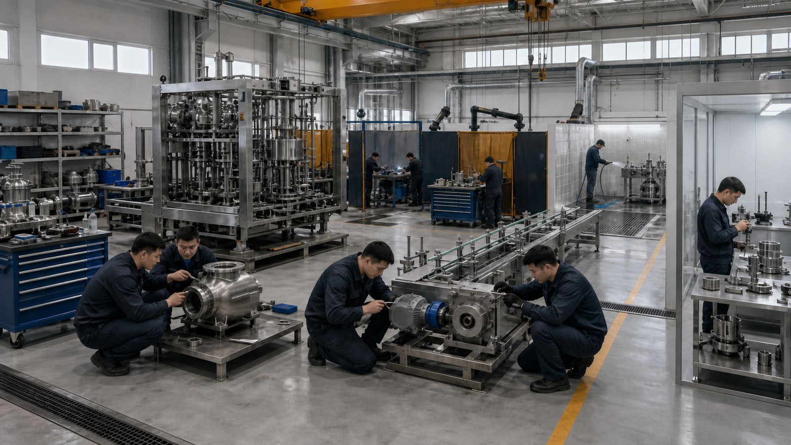 Gıda işleme ekipmanları servis merkezi