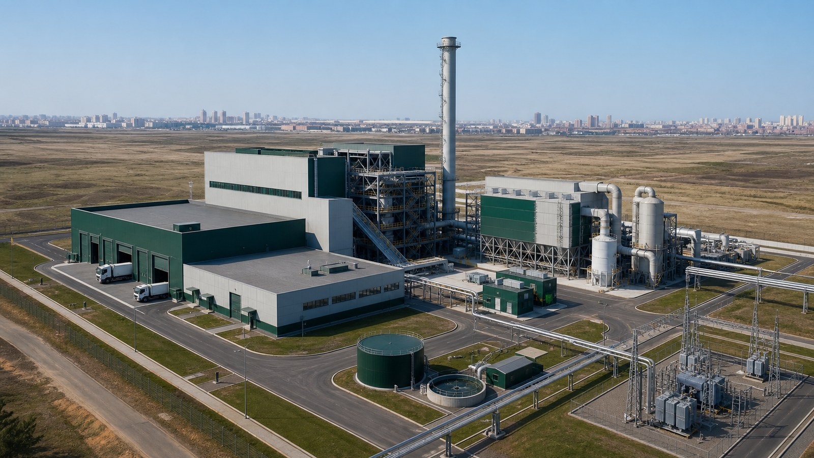 Belediye kaynaklı girdi sözleşmesi teyit edilmemiş atıktan enerji projesi