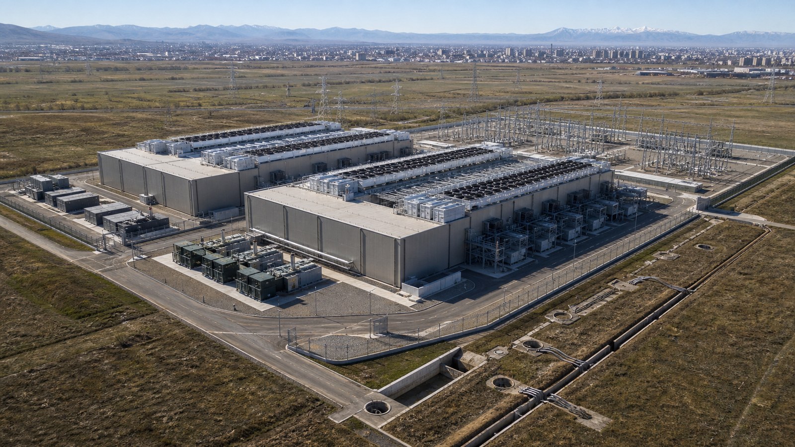 Ana kiracıları bulunmayan büyük yeni veri merkezi