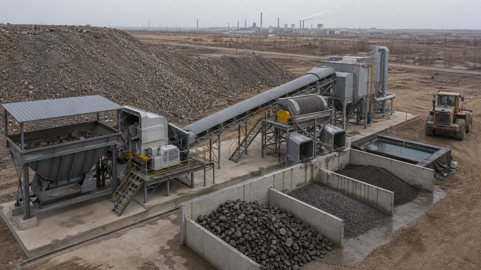 İnsan kaynaklı mineral atıklardan değerli bileşenlerin geri kazanımı